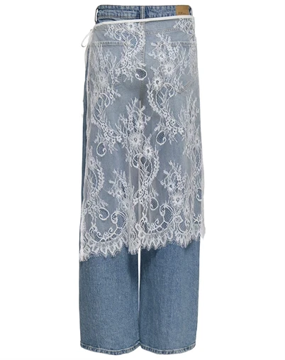 JDY - JDYWinnie Lace Tørklæde - White